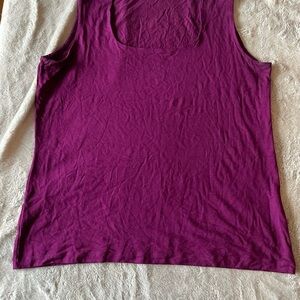 Kettlewell Purple Sleeveless Women's Top size LL